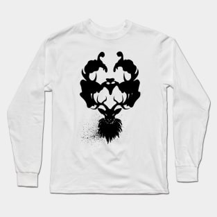 Rorschach stag Long Sleeve T-Shirt